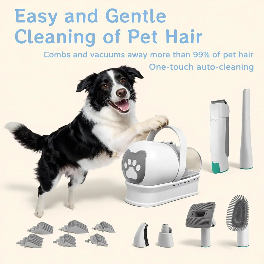 Furzori CleanCoat 7-in-1 grooming vacuum kit - product detail
