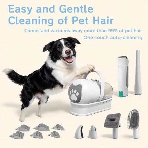 Furzori CleanCoat 7-in-1 grooming vacuum kit - product detail