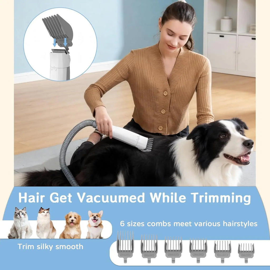 Furzori CleanCoat 7-in-1 grooming vacuum kit - product detail