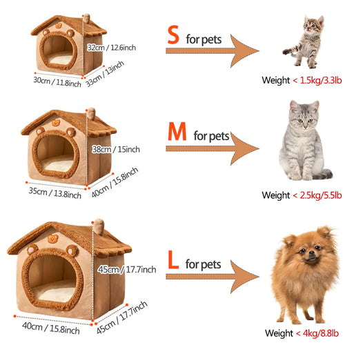 Furzori CozyCave foldable pet house - product detail