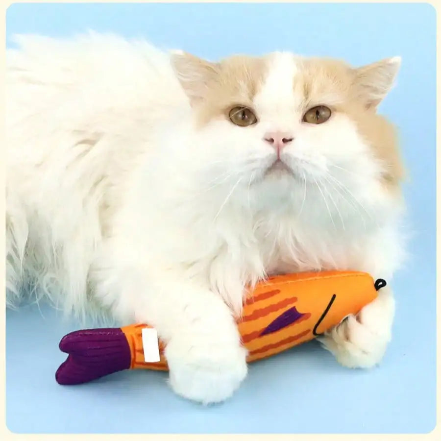 Furzori FishKick sound-activated cat toy - product detail