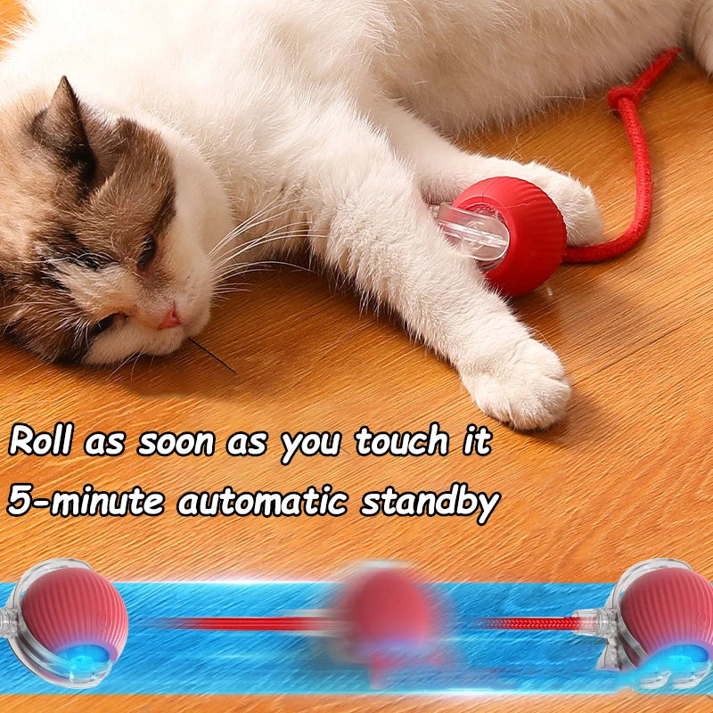 Furzori RollTail rechargeable interactive cat ball - product detail