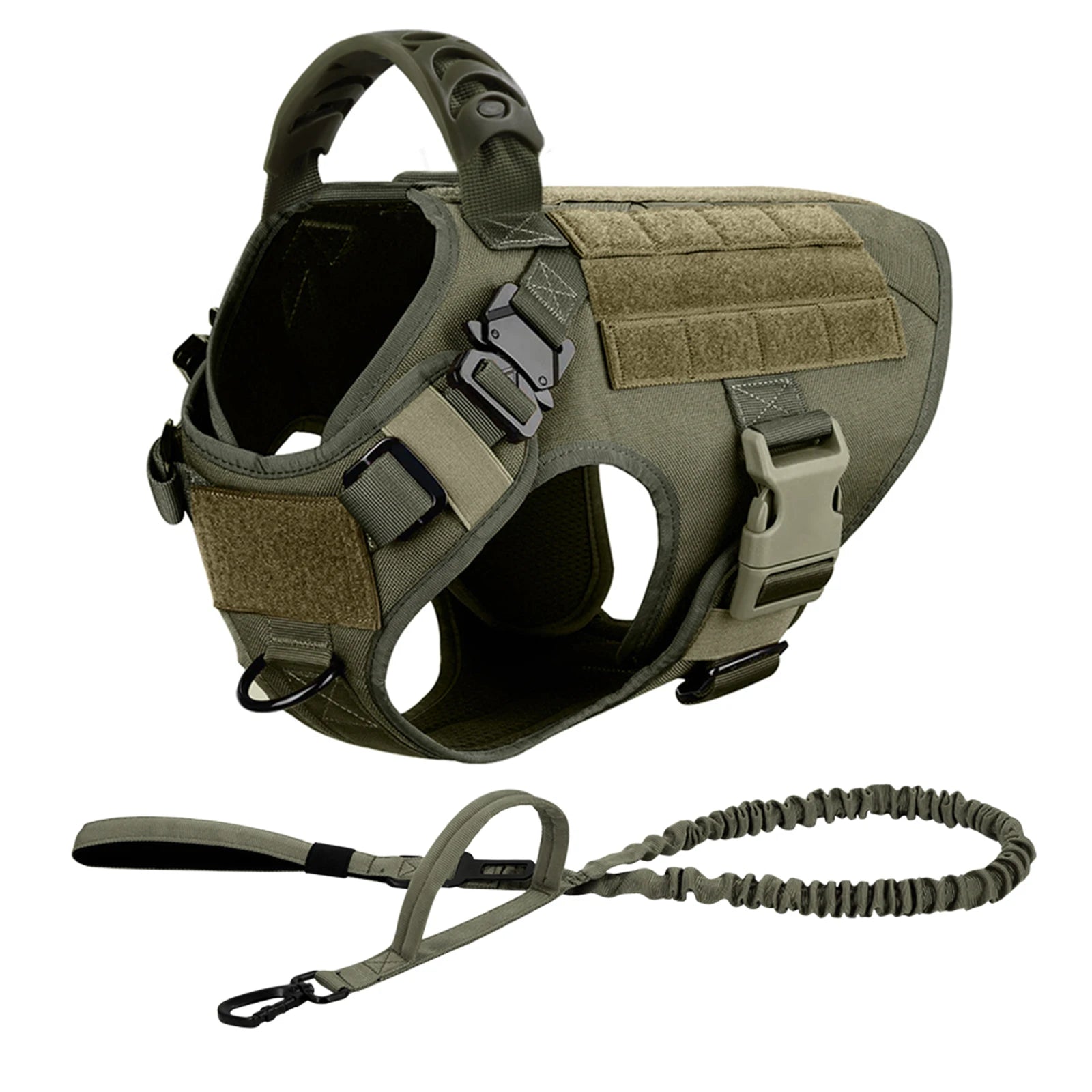 Furzori TrailGuard tactical dog harness and leash set