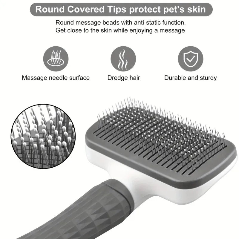 Furzori SmoothCoat detangling pet brush - product detail