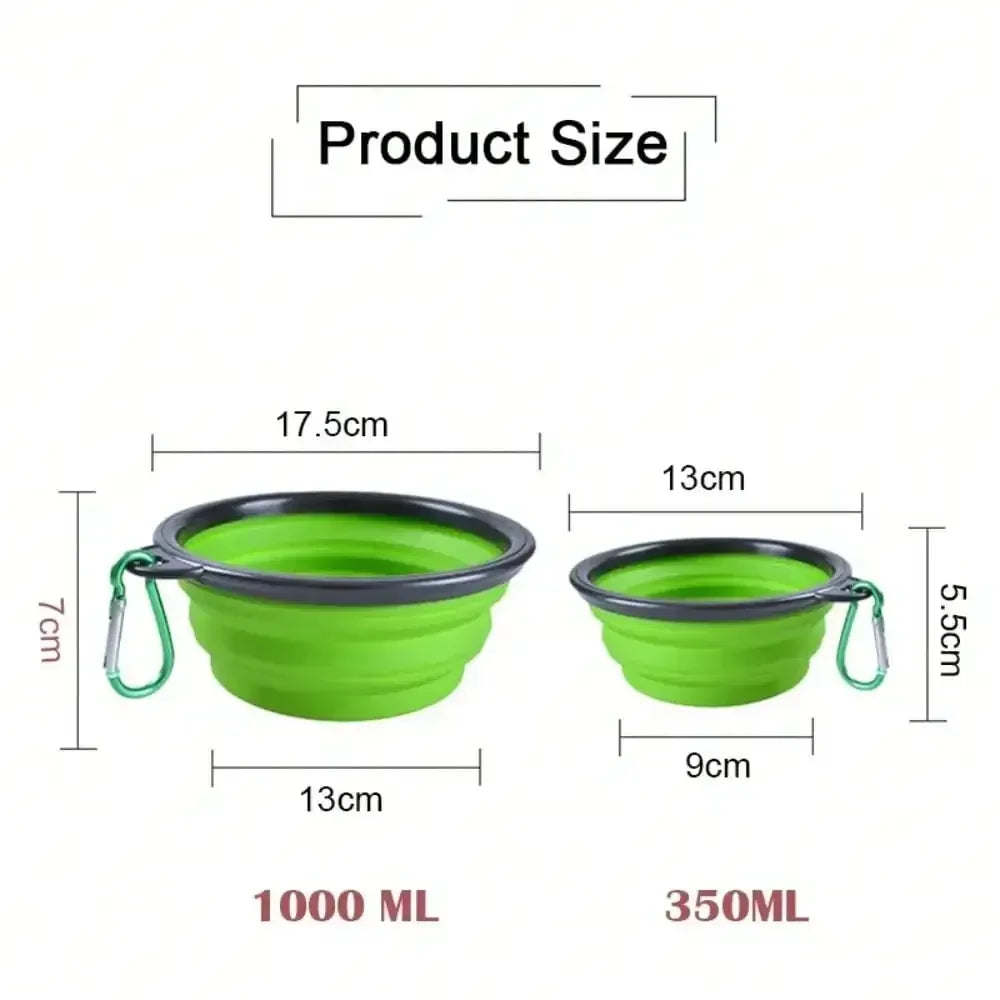 Furzori TravelBowl 2-in-1 portable pet feeder - product detail