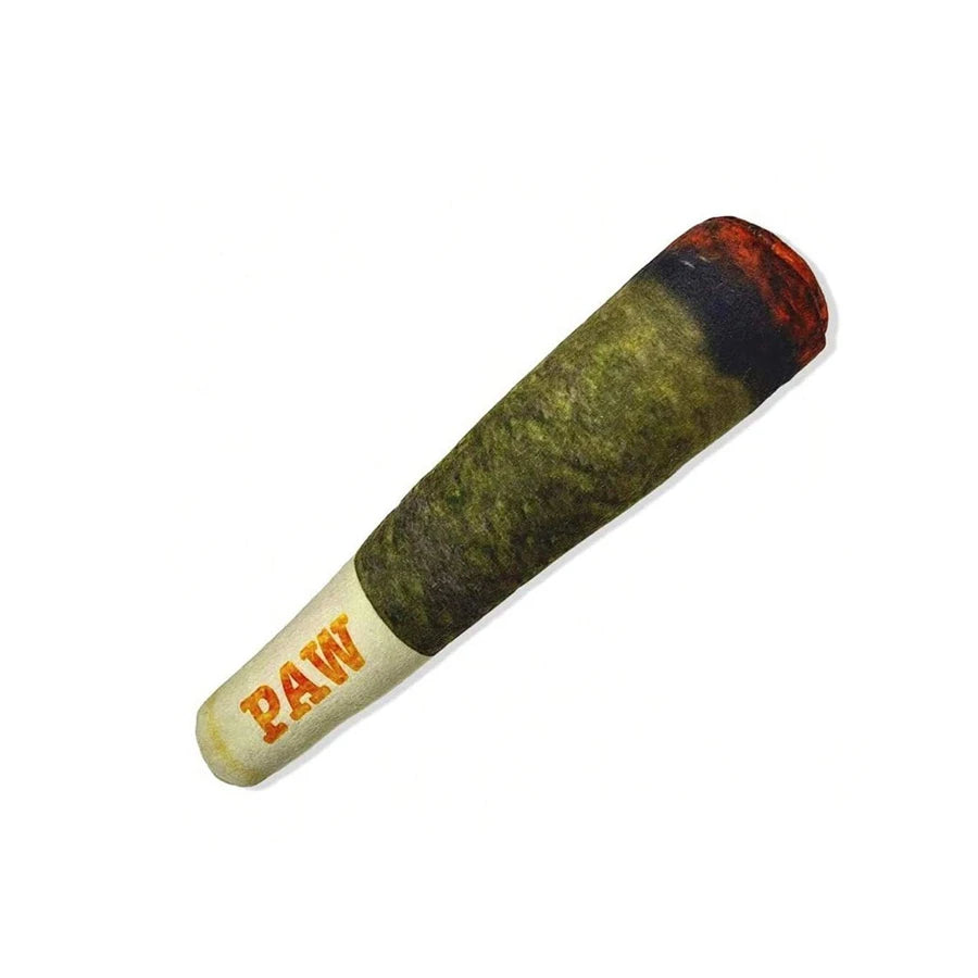 Furzori CigarChew squeaky plush dog toy - product detail