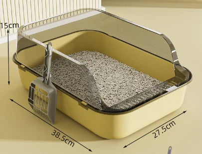Furzori HighWall semi-enclosed cat litter box - product detail