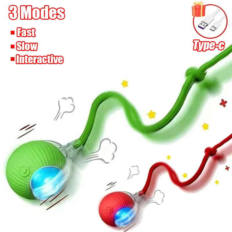 Furzori RollTail rechargeable interactive cat ball - product detail