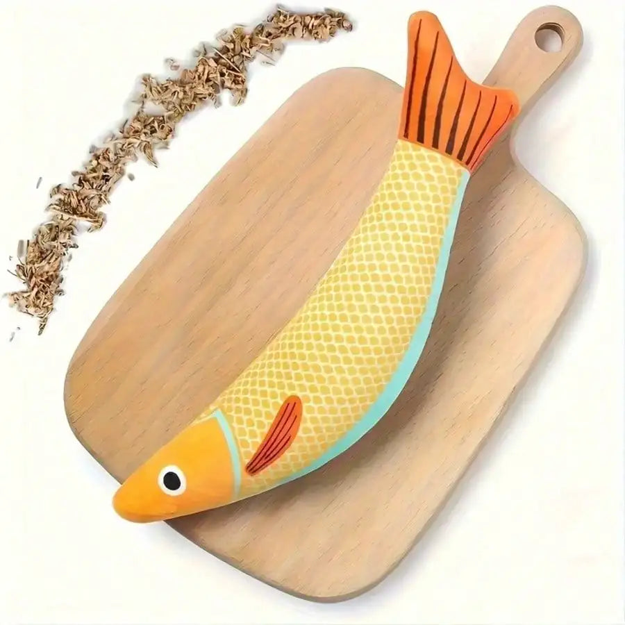 Furzori FishKick sound-activated cat toy - product detail