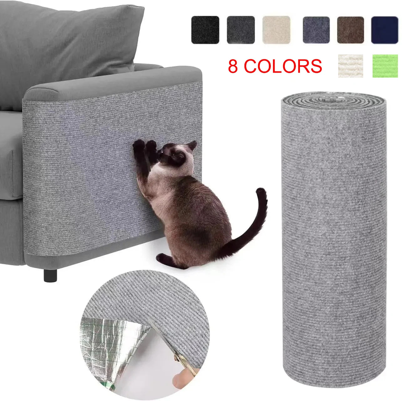 Furzori ScratchShield self-adhesive cat scratching mat
