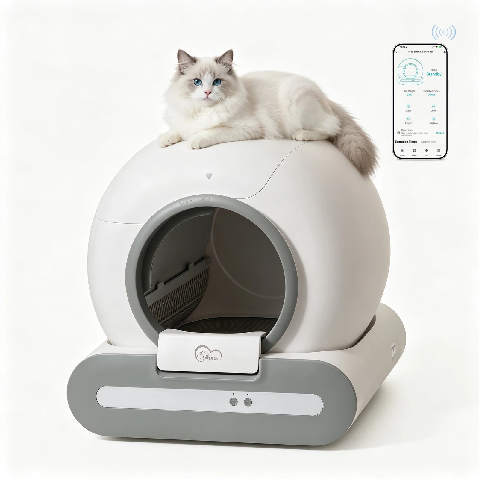 Furzori SmartLoo 65L self-cleaning cat litter box