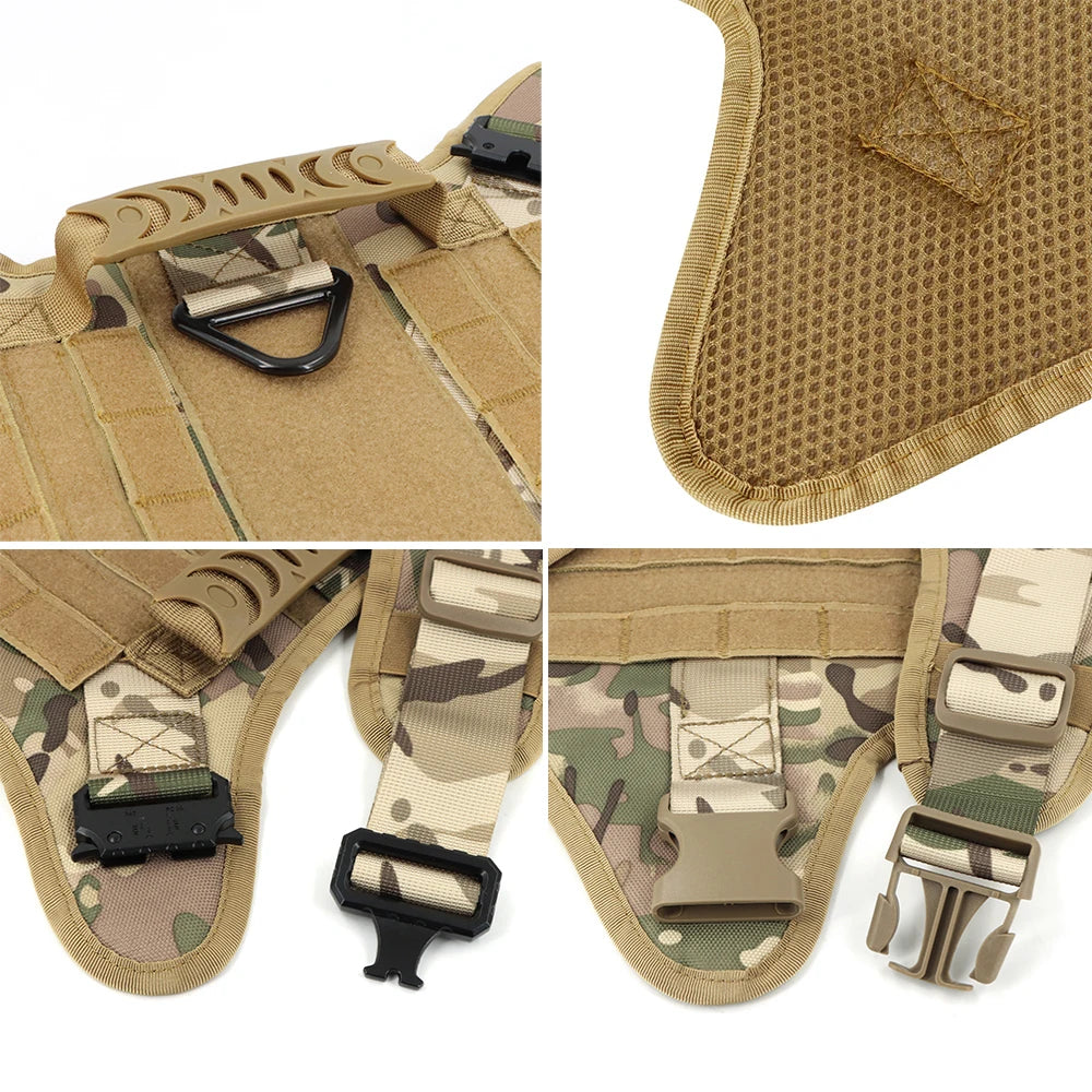 Furzori TrailGuard tactical dog harness and leash set - product detail