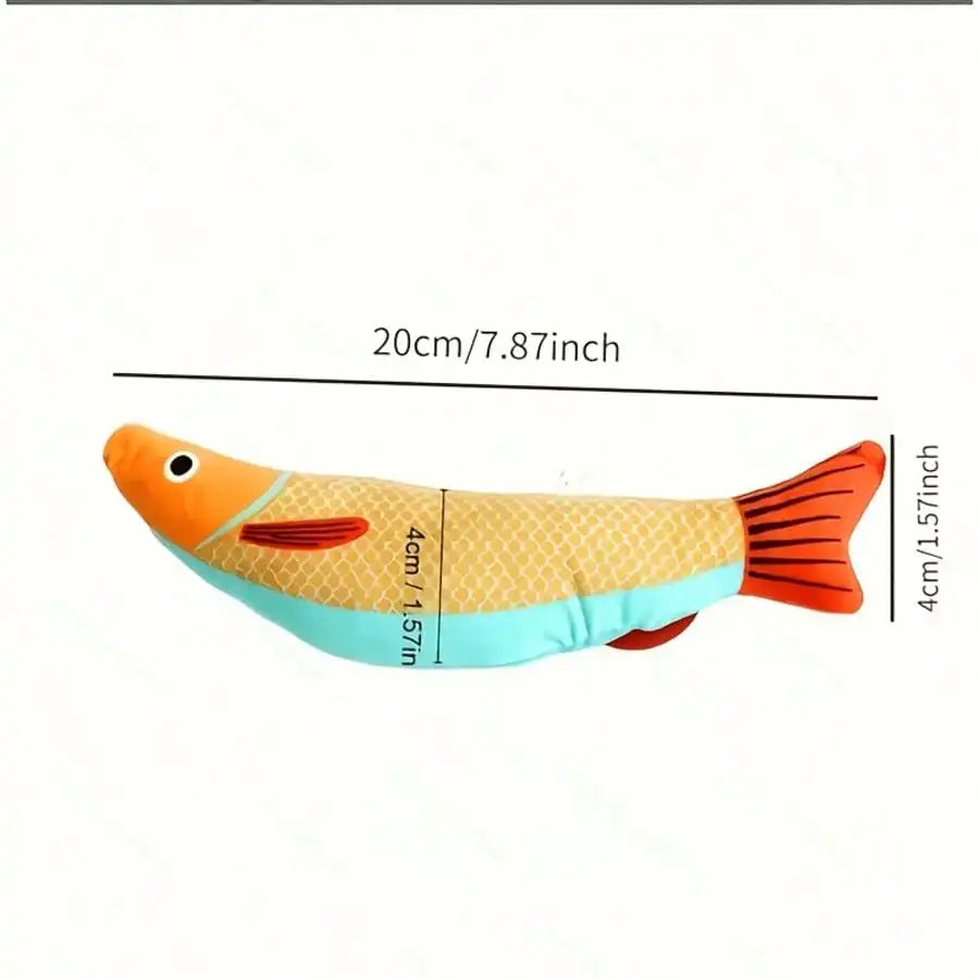 Furzori FishKick sound-activated cat toy - product detail