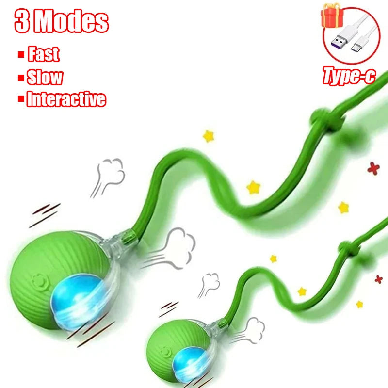 Furzori RollTail™ Rechargeable Interactive Cat Ball