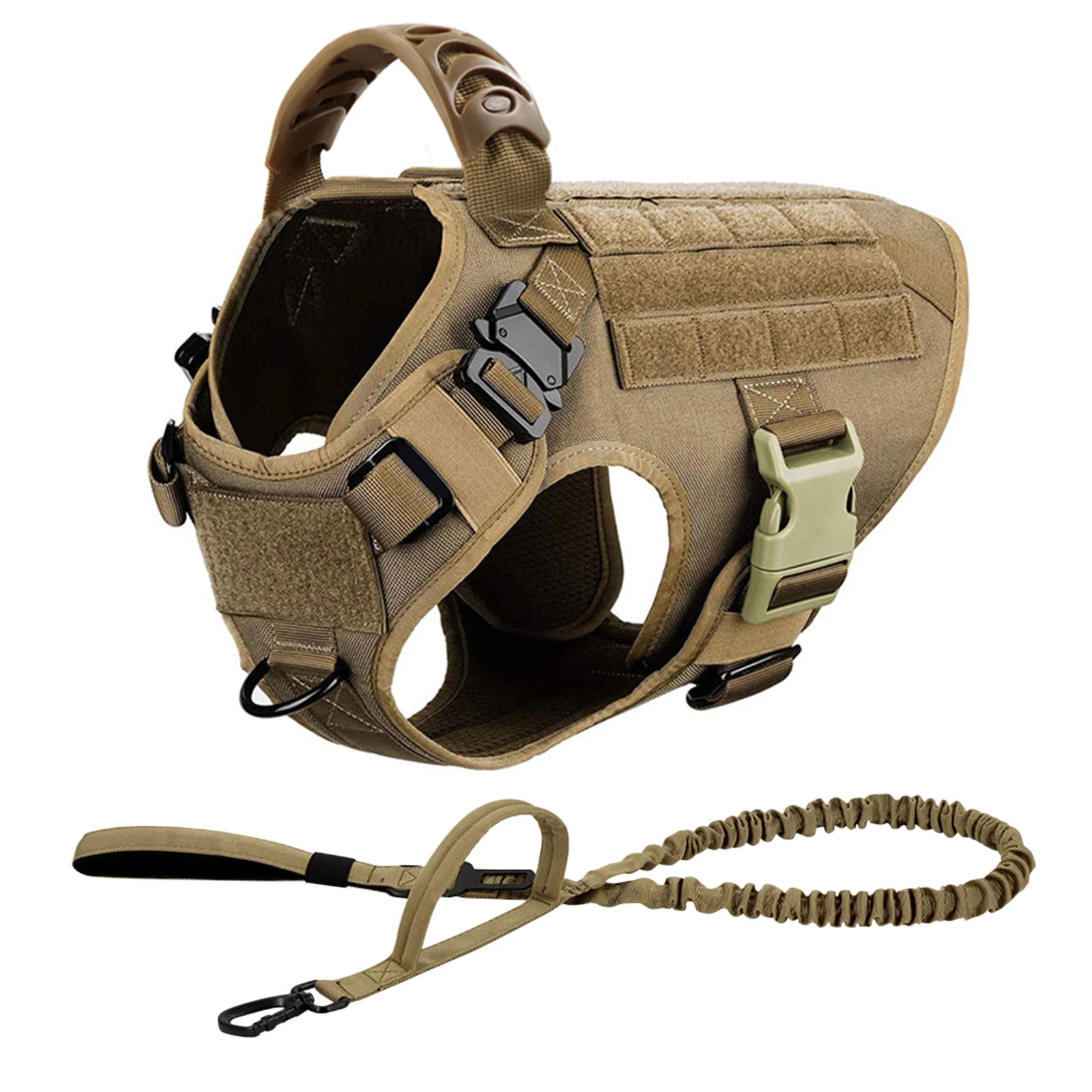 Furzori TrailGuard tactical dog harness and leash set - product detail