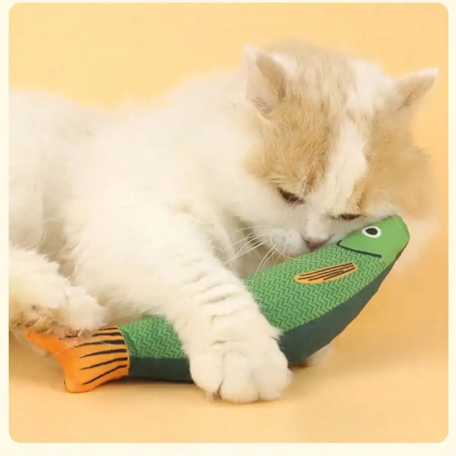 Furzori FishKick sound-activated cat toy - product detail